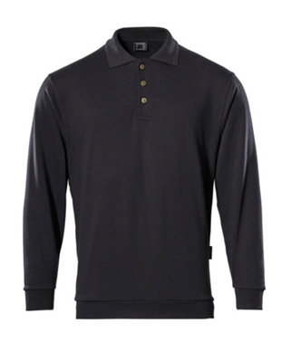 Mascot Crossover Trinidad Polo Sweatshirt (Black)  (Xxxx Large) from B&Q