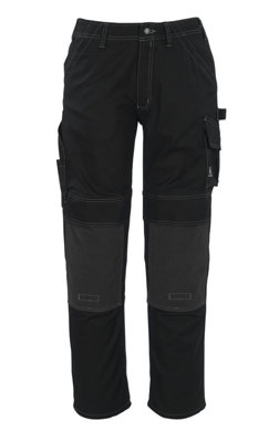 Mascot Hardwear Lerida TrousersBlack (Black)  (40.5) (Leg LengthLong) from B&Q