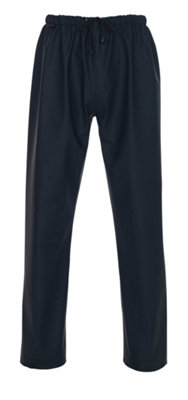 Mascot Aqua Riverton Rain Trousers (Navy Blue)  (X Small) from B&Q