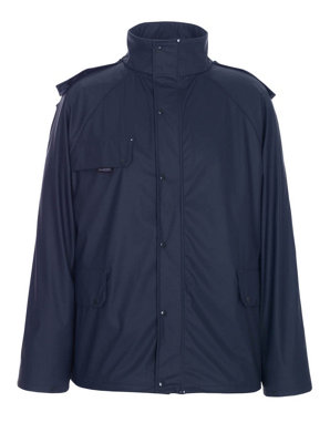 Mascot Aqua Waterford Rain Jacket (Navy Blue)  (Xxxx Large) from B&Q