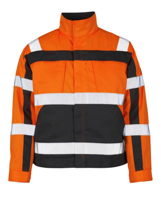 Mascot Safe Compete Cameta Work JacketHi-Vis Orange (Hi-Vis Orange/anthracite)  (Small) from B&Q