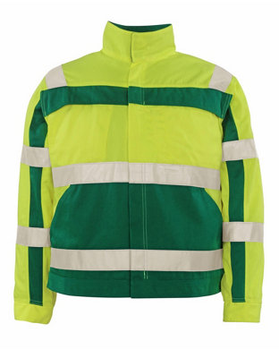 Mascot Safe Compete Cameta Work JacketHi-Vis Yellow (Hi-Vis Yellow/green)  (Small) from B&Q