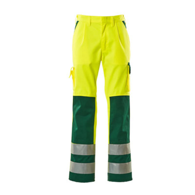 Mascot Safe Compete Olinda TrousersHi-Vis Yellow   (30.5) (Leg LengthRegular) from B&Q
