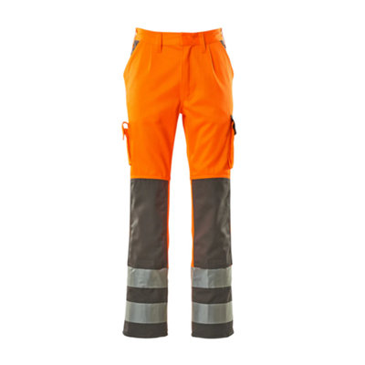 Mascot Safe Compete Olinda TrousersHi-Vis Orange/anthracite   (28.5) (Leg LengthRegular) from B&Q