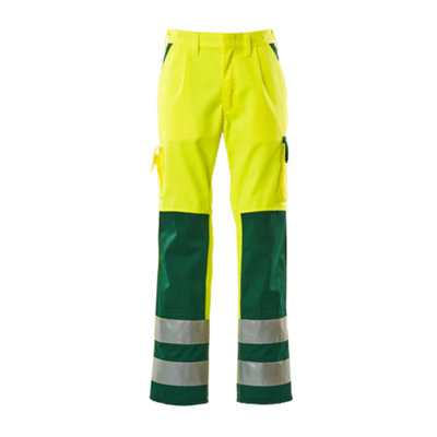 Mascot Safe Compete Olinda TrousersHi-Vis Yellow (Hi-Vis Yellow/green)  (38.5) (Leg LengthShort) from B&Q