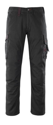 Mascot Frontline Rhodos Service Trousers (Black)  (44.5) (Leg LengthRegular) from B&Q