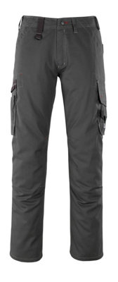 Mascot Frontline Rhodos Service Trousers (Dark Anthracite)  (33.5) (Leg LengthRegular) from B&Q
