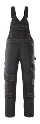 Mascot Hardwear Orense Bib & Brace (Black)  (46.5) (Leg LengthLong) from B&Q