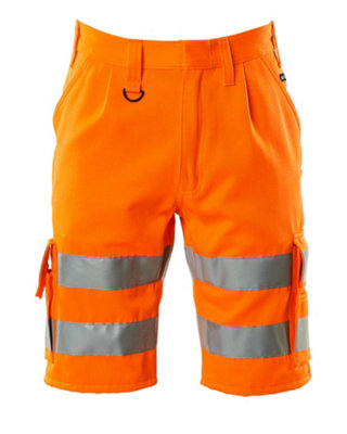Mascot Safe Classic Pisa Shorts (Hi-Vis ) (50.5) (Leg Length - Regular) Orange