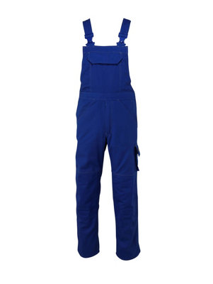 Mascot Industry Newark Bib & BraceRoyal Blue   (27) (Leg LengthRegular) from B&Q
