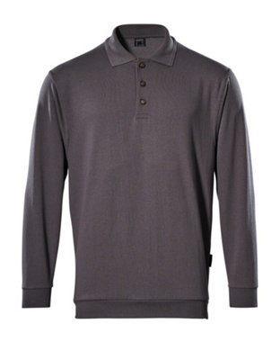 Mascot Crossover Trinidad Polo Sweatshirt (Anthracite)  (Xxx Large) from B&Q