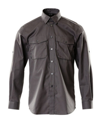 Mascot Crossover Greenwood Modern Fit Shirt (Dark Anthracite)  (Medium) from B&Q
