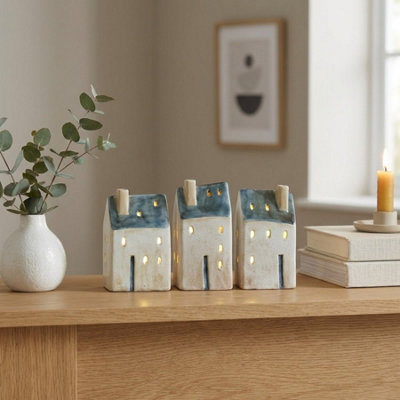 Garden Greatness Trio Led Rustic Village Cottage Decor from B&Q