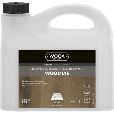 WOCA DK Woca Wood Lye 2.5LWhite  For Wood Floors from B&Q