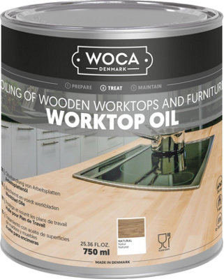 WOCA DK Woca Worktop OilNatural 750 Ml from B&Q