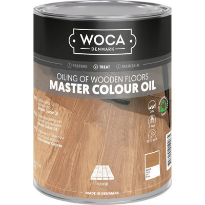 WOCA DK Woca Master Colour OilExtra White 118 2.5L from B&Q