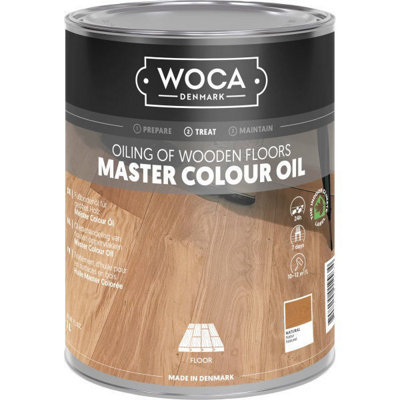 WOCA DK Woca Master Colour OilNatural 1L from B&Q