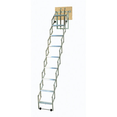 B&Q Loft Ladder Dolle Alufix 9 Tread