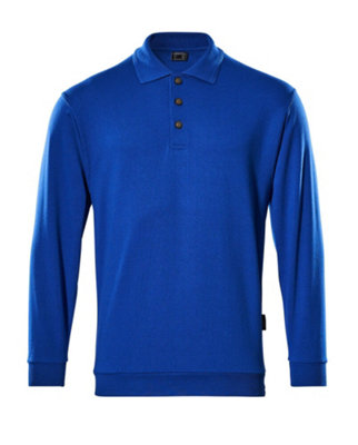 Mascot Crossover Trinidad Polo Sweatshirt (Royal Blue)  (Xx Large) from B&Q