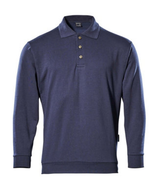 Mascot Crossover Trinidad Polo Sweatshirt (Navy Blue)  (Xxxx Large) from B&Q