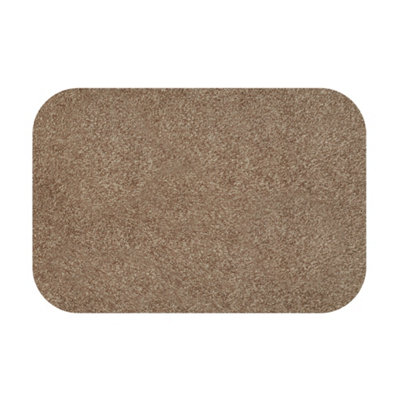 Kleen-Tex Turtle Mat Plain Latex Fawn 50X75 from B&Q