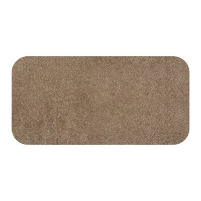 Kleen-Tex Turtle Mat Plain Latex Fawn 75X150 from B&Q