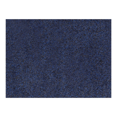 B&Q -  Turtle Mat Plain Multi-Grip Blue 75X100