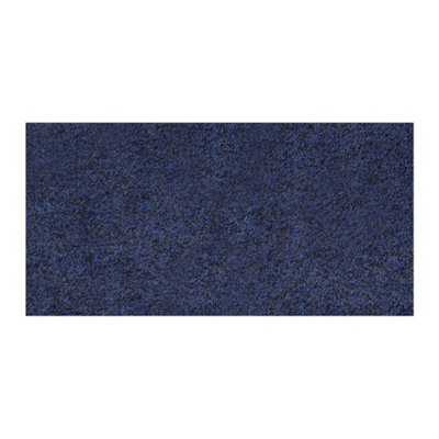 Kleen-Tex Turtle Mat Plain Multi-Grip Blue 75X150 from B&Q