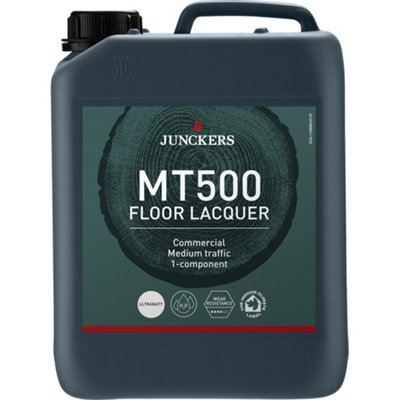 Junkers Junckers Mt500 Floor Lacquer Silk-Matt 5L Formerly Strong from B&Q