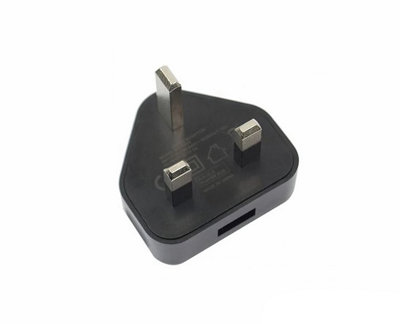 Scangrip Uk Adaptor Charger Usb 5V, 1A Black