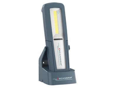 B&Q -  Uniform Rechargeable Work Light Lamp Charging Base 200 Lumens Scg036208