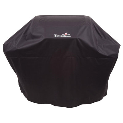 B&Q -  3-4 Burner Black Rectangular Bbq Cover (L)61Cm (W)158Cm