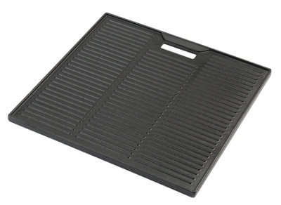 Char-Broil Rectangular Cast Iron Plancha (L)39Cm X (W)38Cm from B&Q