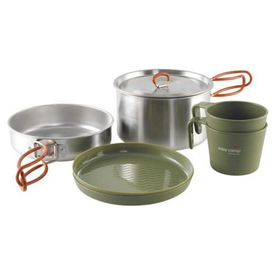 B&Q -  Lightweight Camping Cooking Cookware Set