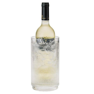 Eddingtons Bottle Cooler: 1 Bottle Pilastro Wine CoolerGlass from B&Q