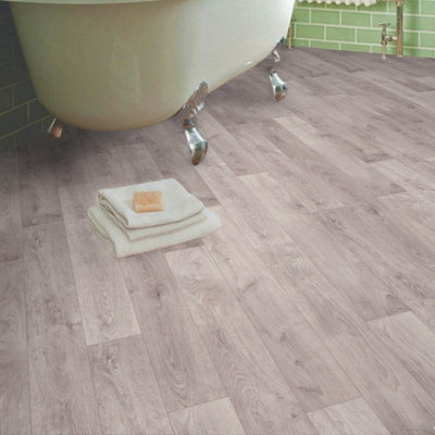 571 Tavel Roma Wood Effect Lino Flooring Sheet Vinyl Flooring -2m(6'6") X 3m(9'9")-6m² - 4
