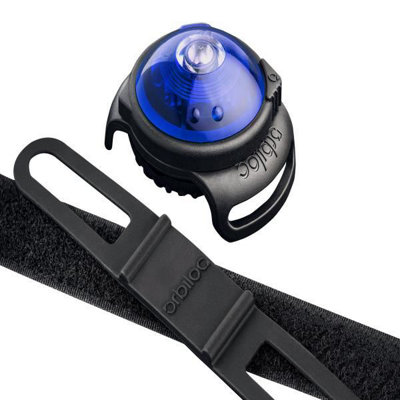 AB Tools Blue Waterproof Durable Dual Flashing/solid Safety Led Light For Dog Walk from B&Q