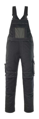 Mascot Unique Leipzig Bib & BraceBlack/dark Anthracite   (44.5) (Leg LengthRegular) from B&Q