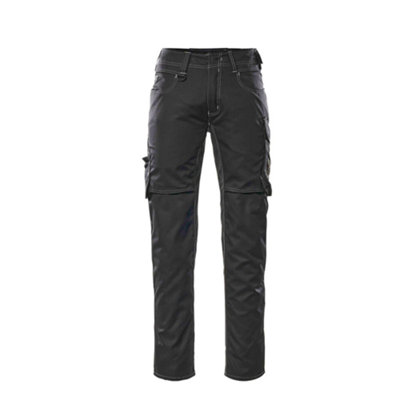 Mascot Unique Oldenburg TrousersBlack/dark Anthracite   (30.5) (Leg LengthLong) from B&Q
