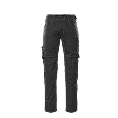 Mascot Unique Oldenburg TrousersBlack/dark Anthracite   (46.5) (Leg LengthLong) from B&Q