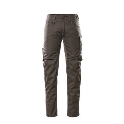 Mascot Unique Oldenburg TrousersDark Anthracite/black   (34.5) (Leg LengthRegular) from B&Q