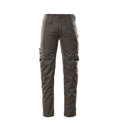 Mascot Unique Oldenburg TrousersDark Anthracite/black   (46.5) (Leg LengthRegular) from B&Q