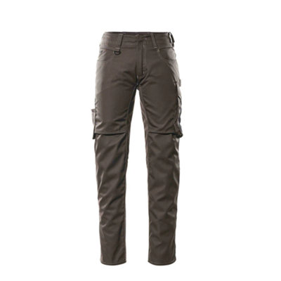 Mascot Unique Oldenburg TrousersDark Anthracite/black   (48.5) (Leg LengthRegular) from B&Q