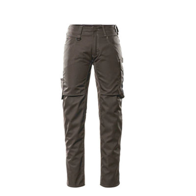 Mascot Unique Oldenburg TrousersDark Anthracite/black   (50.5) (Leg LengthRegular) from B&Q