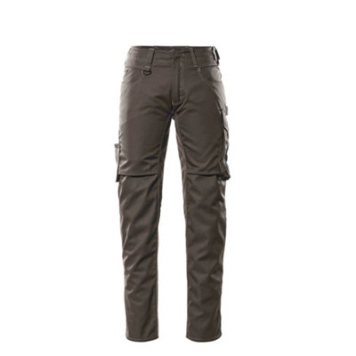 Mascot Unique Oldenburg TrousersDark Anthracite/black   (32.5) (Leg LengthLong) from B&Q