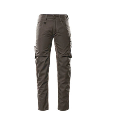 Mascot Unique Oldenburg TrousersDark Anthracite/black   (34.5) (Leg LengthLong) from B&Q
