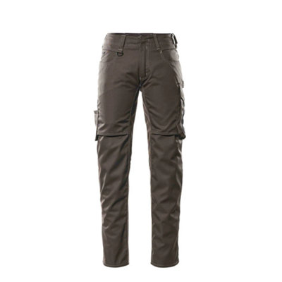 Mascot Unique Oldenburg TrousersDark Anthracite/black   (36.5) (Leg LengthLong) from B&Q