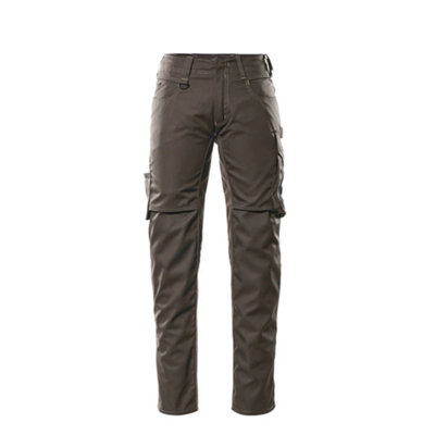 Mascot Unique Oldenburg TrousersDark Anthracite/black   (38.5) (Leg LengthLong) from B&Q