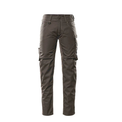 Mascot Unique Oldenburg TrousersDark Anthracite/black   (40.5) (Leg LengthLong) from B&Q