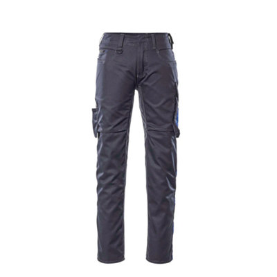 Mascot Unique Oldenburg TrousersDark Navy/royal Blue   (32.5) (Leg LengthLong) from B&Q